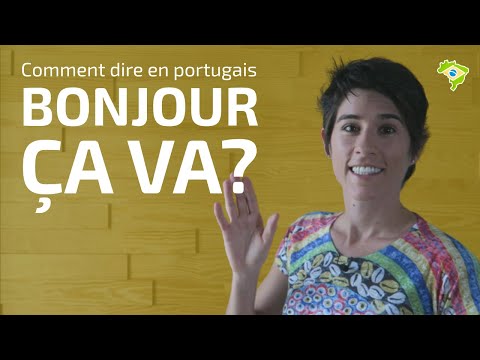 Saluer et demander comment ça va en portugais | Le brésilien avec Gabi