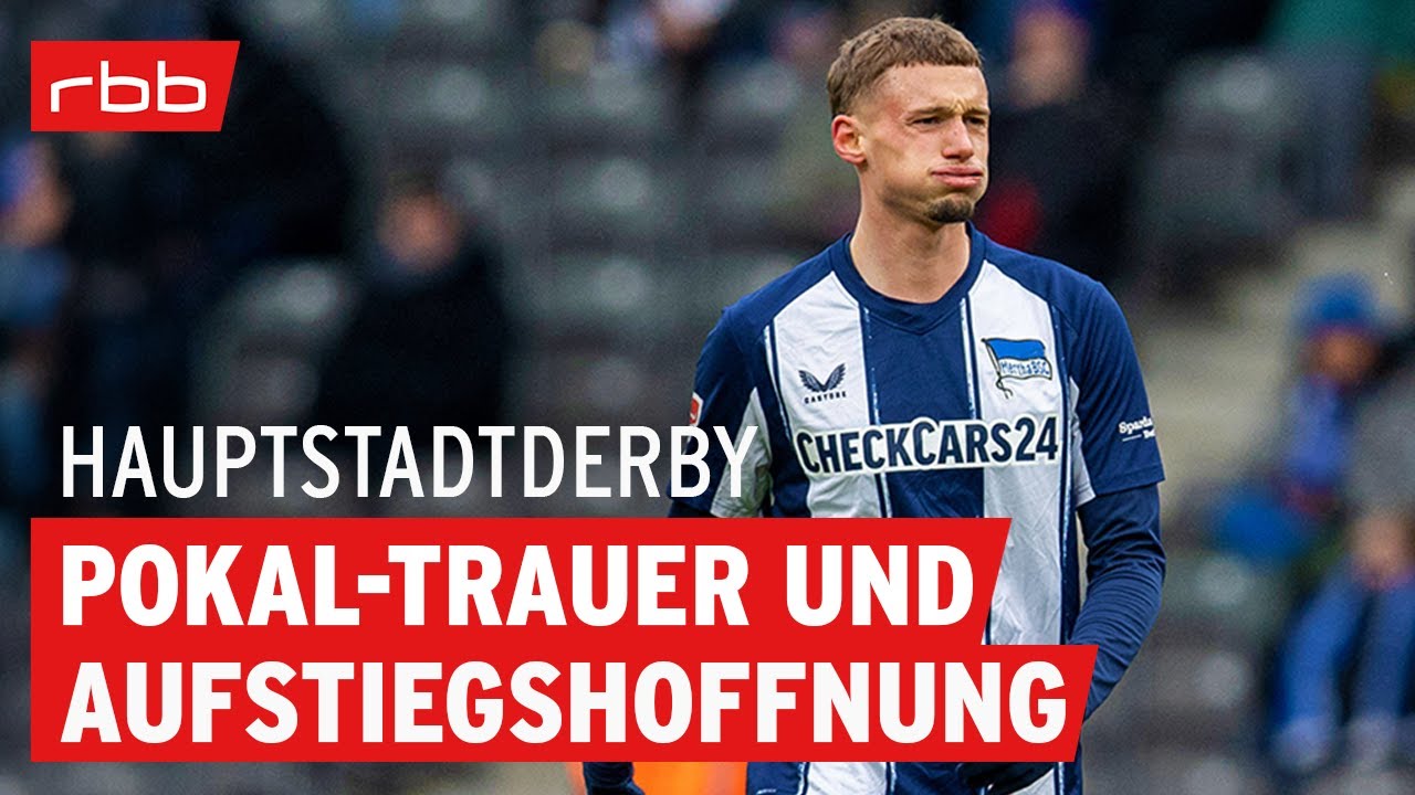 Unglaubliche Szenen bei Union, hängende Köpfe bei Hertha | Hauptstadtderby