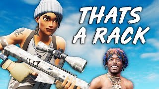 Fortnite Montage - &quot;THAT&#39;S A RACK&quot; (Lil Uzi Vert)