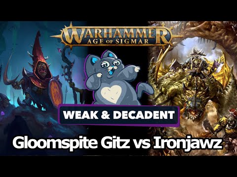 Gloomspite Gitz vs Ironjawz - Age of Sigmar Battle Report