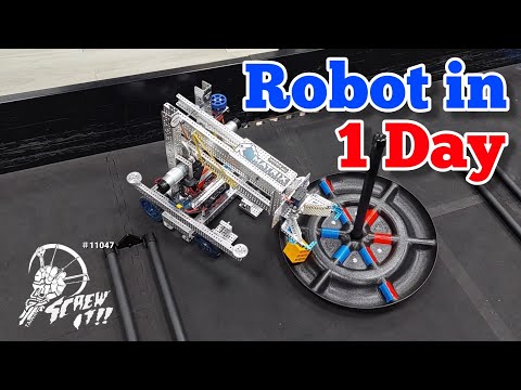 Robot in 1 Day Reveal - FTC Freight Frenzy 2022 | FTC Team 11047 Screw It !!