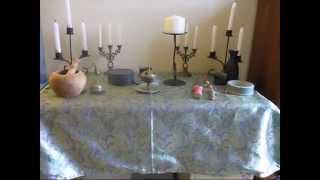 preview picture of video 'Pagan Altar Setup & Introduction'