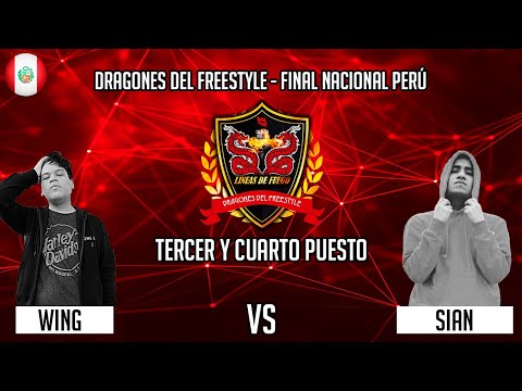 SIAN vs WING - 3er y 4to puesto - Final Nacional Perú - Dragones del Freestyle