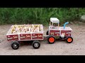How To Make Tractor With Match Box At Home Easy Mini Tractor The Maker