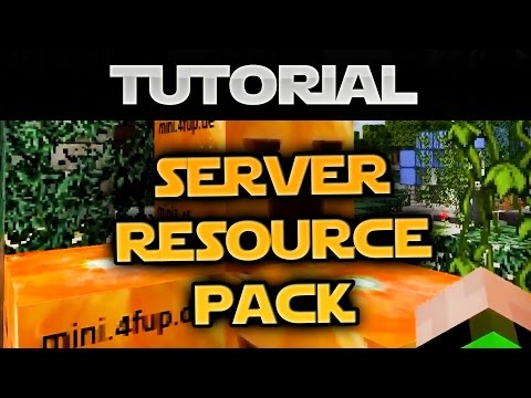 Setting up your own resource pack for servers in Minecraft - Tutorial (German)