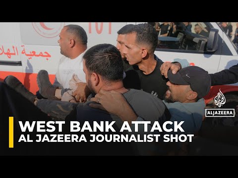 Israeli forces shot and injured protesters, Al Jazeera journalist in occupied West Bank
