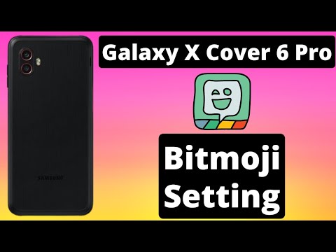 Samsung  Keyboard bitmoji Setting Galaxy Xcover 6 Pro ||| 2023