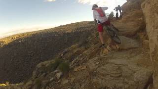 OH SH*T!  NEAR DEATH EXPERIENCE ON MTB