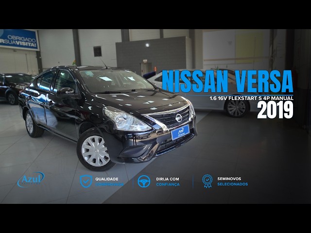 Vídeo NISSAN VERSA 1.6 16V FLEXSTART S 4P MANUAL