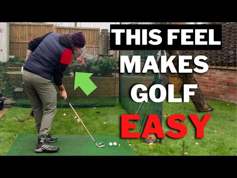 Hitting The Ball With Your Right Shoulder Makes The Golf Swing So Much Easier