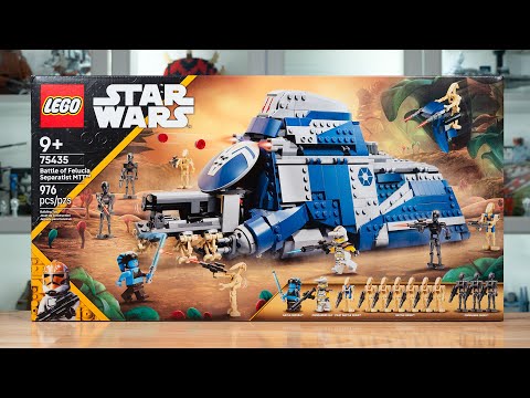 LEGO Star Wars 75435 BATTLE OF FELUCIA SEPARATIST MTT Review! (2025)