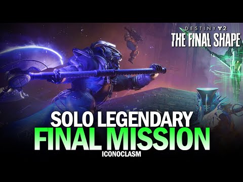 The Final Shape - Final Mission "Iconoclasm" & Ending Cutscenes - Solo Legendary [Destiny 2]