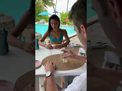 Coin Through Glass Magic Trick 😳 #shorts