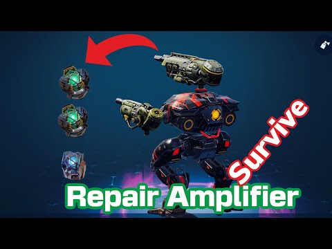 Hellburner 2 Repair Amplificador | Hellburner Survive VS Metas | War Robots Gameplay