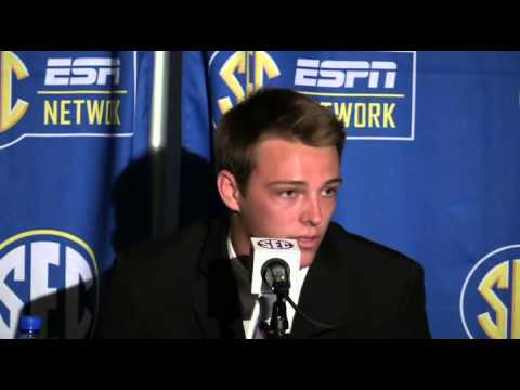 Elliott Fry at SEC Media Days