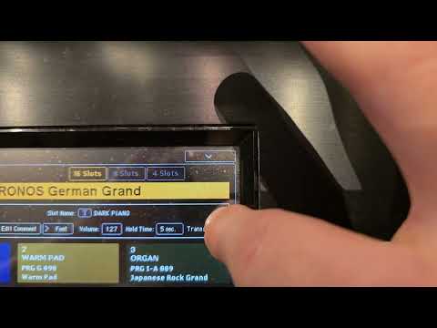 How to Transpose Kronos X Music Workstation