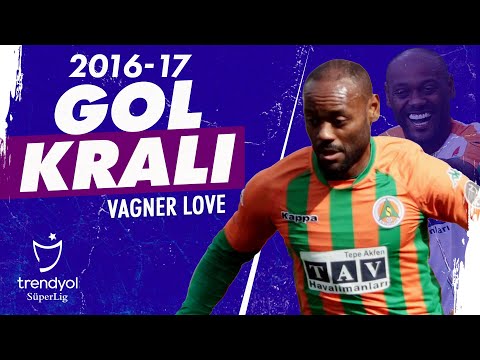 Gol Kralı Vagner Love (2016/2017) | Tüm Goller | Trendyol Süper Lig
