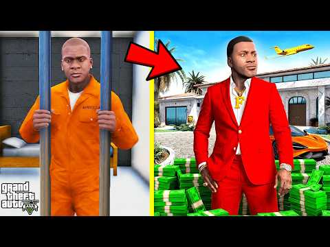 Franklin Escaped Prison and Become Millionaire in GTA 5 | SHINCHAN and CHOP