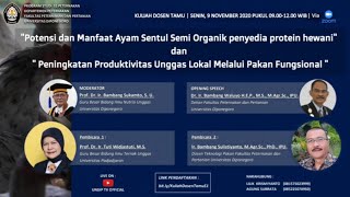 Download lagu [Kuliah Dosen Tamu] Departemen Peternakan FPP UNDIP mp3