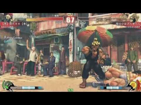 SF4:K66 (Go) vs Mahoshojo Zangitan (Za) - Team Saitama vs Team Kanagawa - 03-10-2009