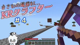 KRクラフター【ラッキースカイブロック編】#4