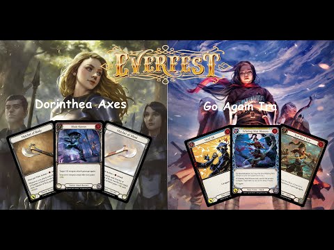 Buddy's Flesh and Blood Commoner Final. Airis' Dorinthea Axes vs Phua's Go Again Ira