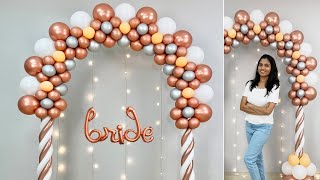 Balloon Decoration for Bridal Party