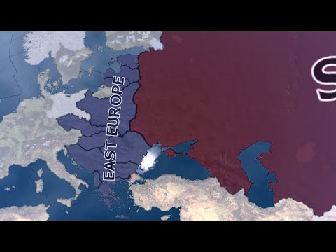 Soviet Union vs East Europe (1936) | HOI4 Timelapse