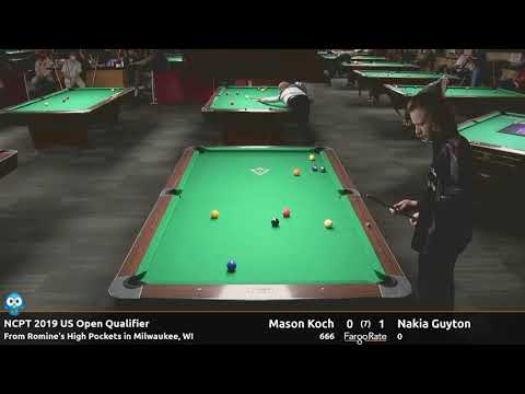 Mason Koch vs Nakia Guyton - 2019 NCPT US Open Qualifier