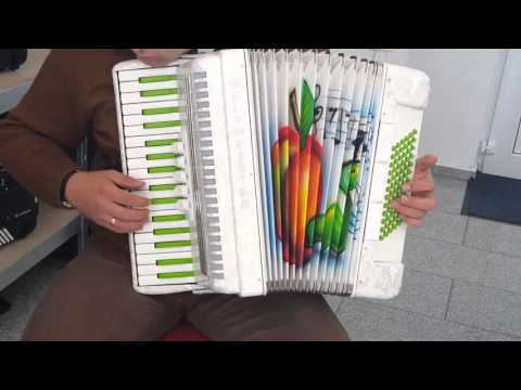Akkordeon Klangprobe Weltmeister Achat 72 Sondermodell