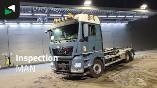 Camião polibenne MAN TGX 28.460 TGX 6X2 20tons AJK containersystem Automatic Euro 6 | Imagem 4 - Autoline