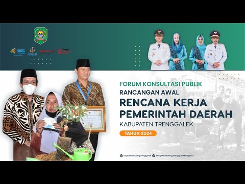 Forum Konsultasi Publik RA-RKPD Trenggalek 2024 - Dinas Kominfo Trenggalek