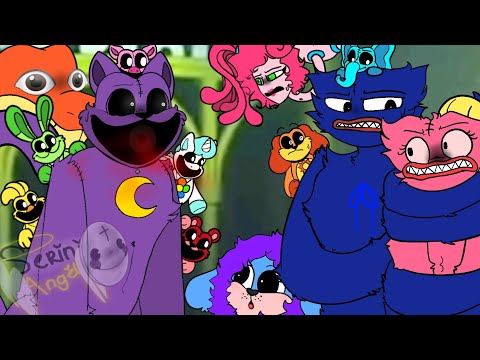 Toys Meet Catnap & Smiling Critters - Poppy Playtime Chapter 3 // COMPLETE EDITION - FUNNY ANIMATION