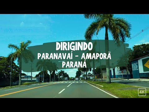 Viagem de Paranavaí até Amaporã - Paraná | 4K