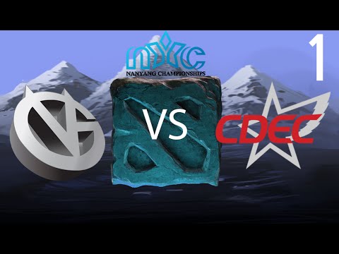Vici Gaming vs CDEC - Game 1 - Nanyang Championships LAN - GoDz & ODPixel