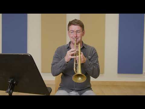 Trompete "Menuett" - anonym (D1)