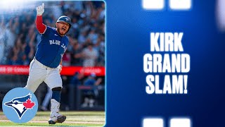 FIRST CAREER GRAND SLAM: Alejandro Kirk clears the bases in CRUCIAL AL East game!