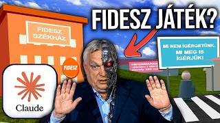 Elkészítettük a FIDESZ JÁTÉKOT 🍊 Már ENNYIRE JÓ az AI?! 🎮 (Claude Fable 5) 🤖