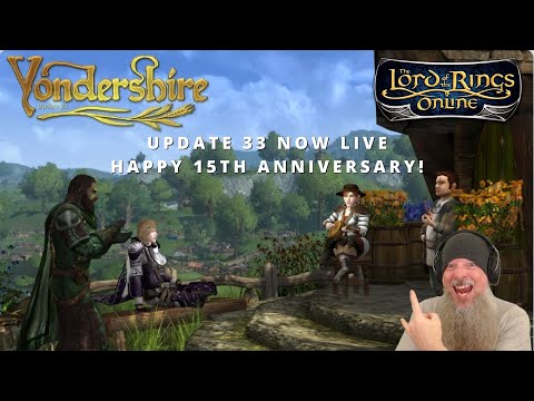 The Lord of the Rings Online Update 33 is LIVE - Happy 15th Anniversary LOTRO Fans!