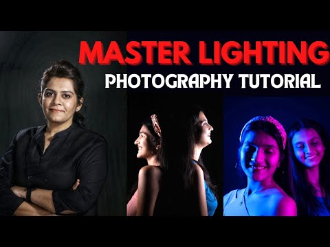 Free MASTER LIGHTING Set Up for Photographers Cinematographer tutorial in HINDI with LED Lights
