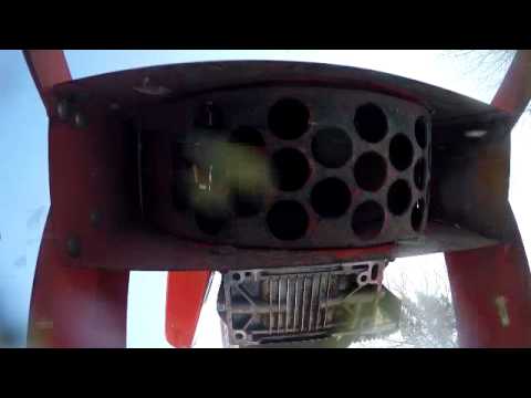 GOPRO what it looks like under a wood chipper