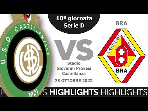 HIGHLIGHTS | Castellanzese 1-1 Bra | Serie D 2022-23 | Decima giornata