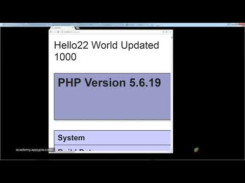 Local Server Introduction Lesson 01