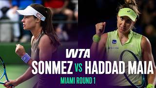  Zeynep Sönmez Cetak Sejarah di Miami, Tumbangkan Eks Top 10 Dunia 