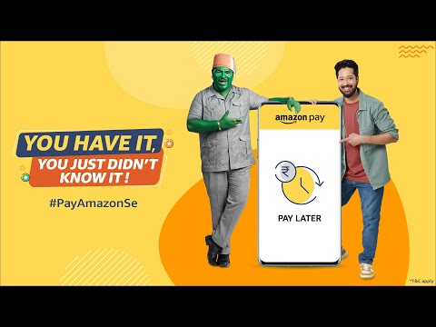 Pay later on Amazon | You have it, you just didn't know it