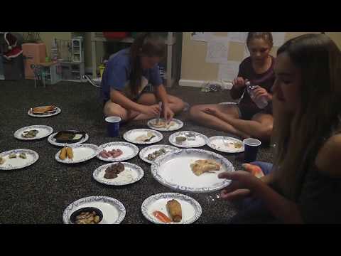 trying dollar store food