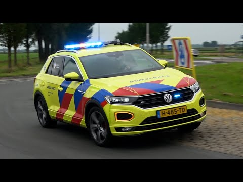 [Primeur] A1, Officier van Dienst Geneeskundig [OvDG] 02-804 UMCG Ambulancezorg naar ongeval Morra