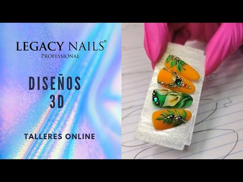 DISEÑOS 3D │ TALLER DE UÑAS │ LEGACY NAILS