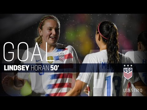 WNT vs. Trinidad & Tobago: Lindsey Horan Goal - Oct. 10, 2018