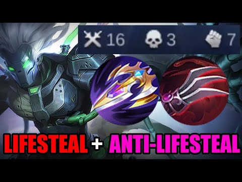 MOSKOV LIFESTEAL + ANTI LIFESTEAL BUILD COMBINATION IS OVERPOWERED! DESTROY ENEMIES IN SOLO RANKED!